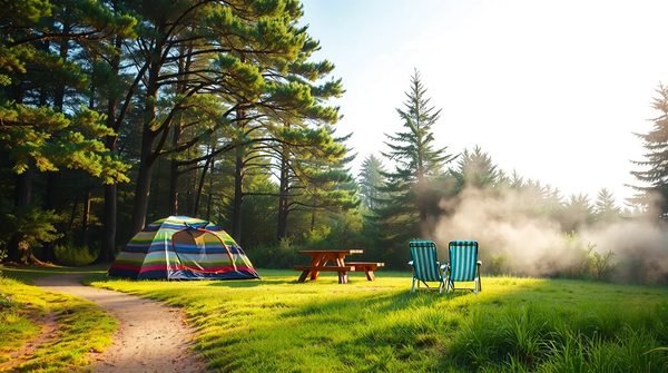 Vacances nature au camping Del Ochriste à Concarneau